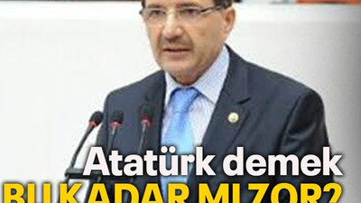Atatürk demek bu kadar mı zor?